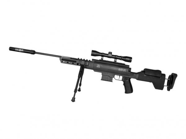 Wiatrówka Black Ops Sniper 4,5 mm z lunetą 4x32