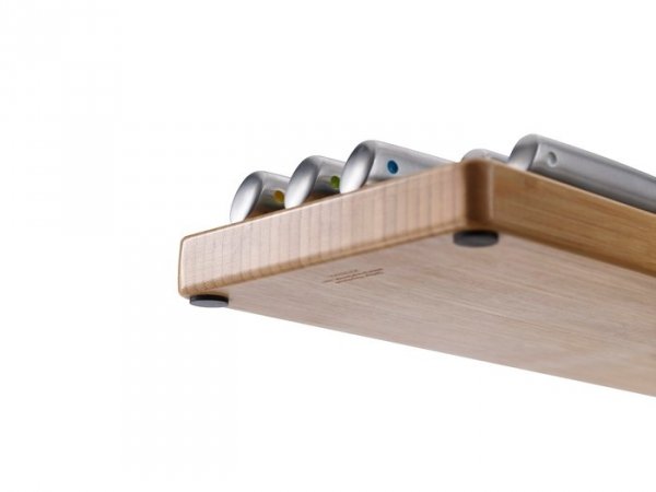 JJ-Zestaw 5 noży w bamb. organizerze Elevate Steel