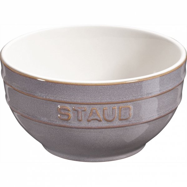 Zestaw 4 Misek Okrągłych 14 Cm, Antyczny Grafitowy Serving Staub