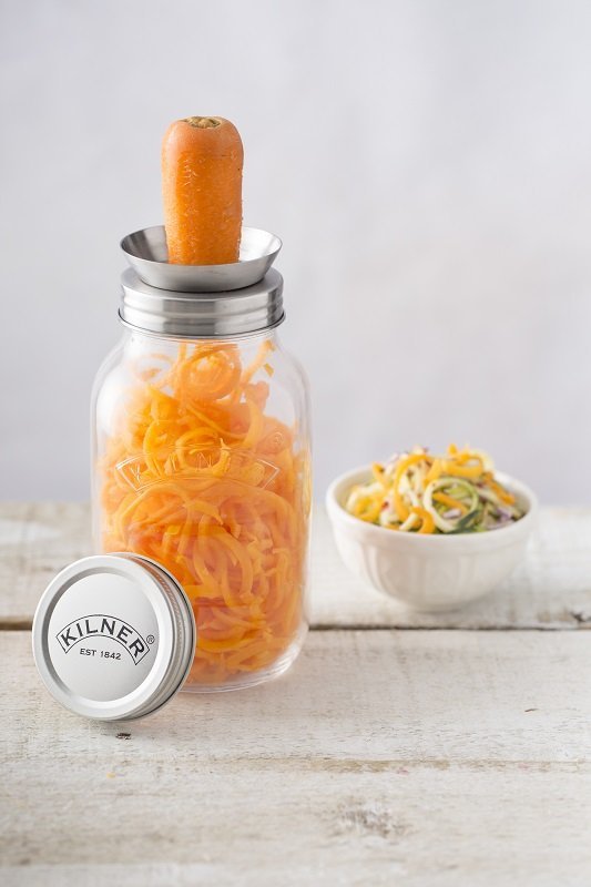 Kilner  Słoik z tarką-spirala do warzyw