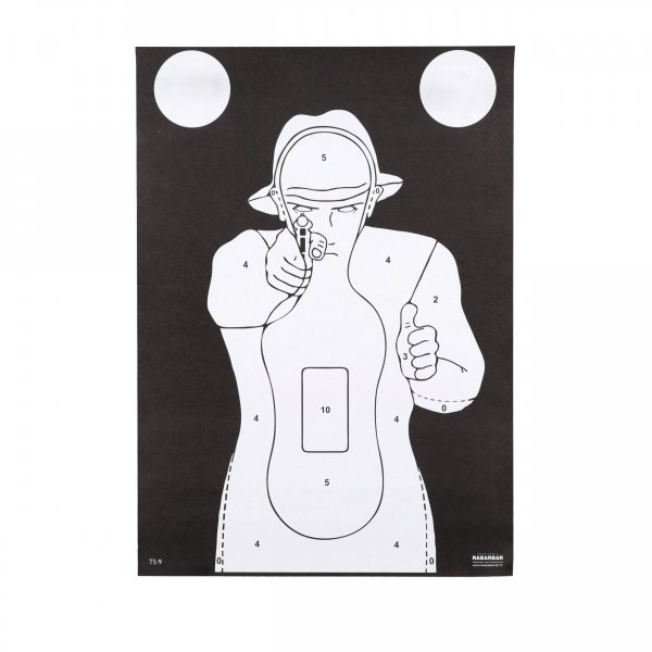 Tarcza sylwetkowa TS-9 "Francuz" 50szt.