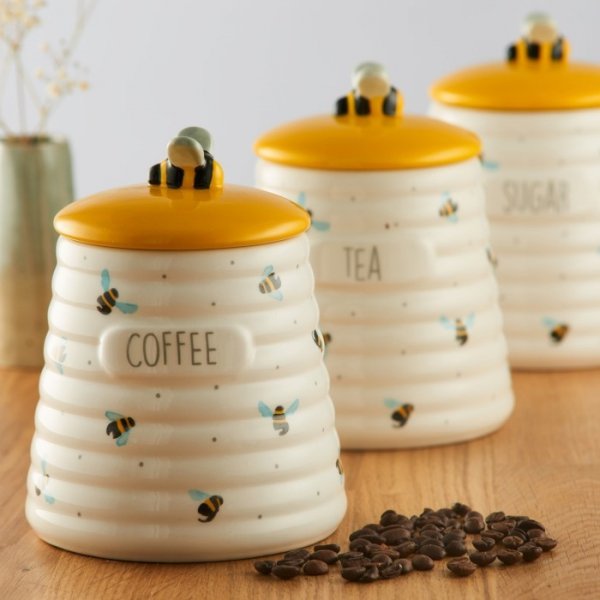 PK-Pojemnik ceramiczny na kawę, Sweet Bee