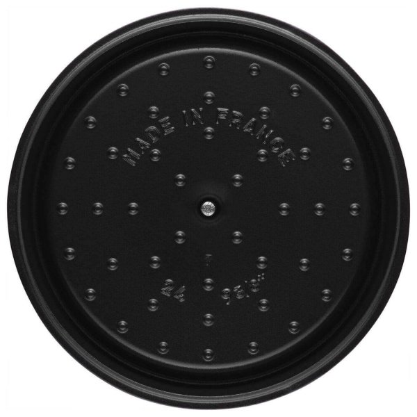 STAUB LA COCOTTE Garnek żeliwny Okrągły Wysoki 4.8 Ltr, Czarny La Cocotte