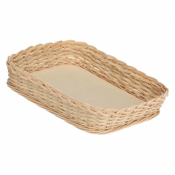LA PORCELLANA BIANCA MIDOLLINO Wiklinowy kosz na naczynie do lasagne 30 cm