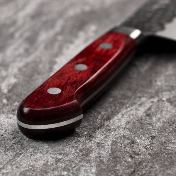 Tsunehisa Aogami Super/SS Migaki Red Nóż Szefa kuchni 21 cm