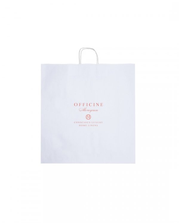 OM-Torba zakupowa papierowa Officine Monogram