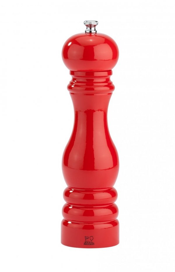 Paris Młynek do soli czerwony połysk 22 cm PG-31053