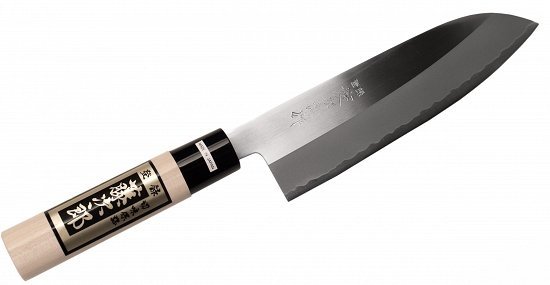 Tojiro Shirogami Nóż Santoku polerowany 16,5 cm