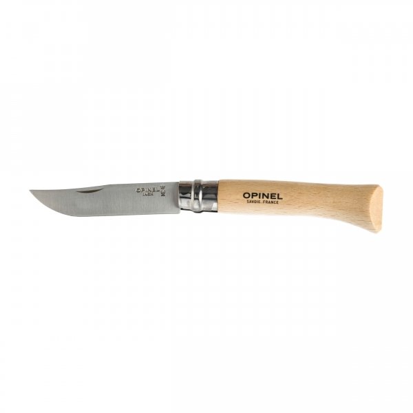 Nóż składany Opinel 10 inox buk w blistrze
