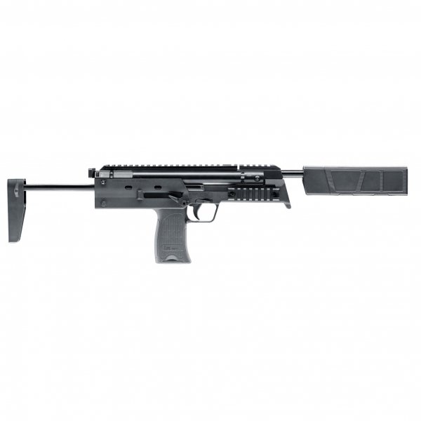 Pistolet maszynowy wiatrówka Heckler&amp;Koch MP7 SD 4.5 mm sprężynowa