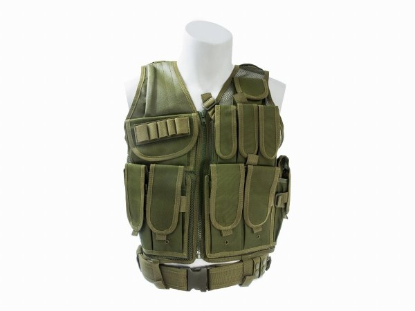 Kamizelka taktyczna MFH USMC oliwkowa