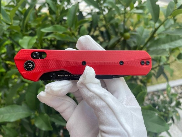 Nóż KNIVESPL The First Red G10 14C28N