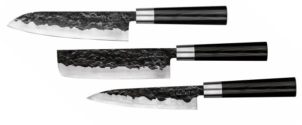 Samura Blacksmith Zestaw 3 Noży Kuchennych, uniwersalny Zestaw
