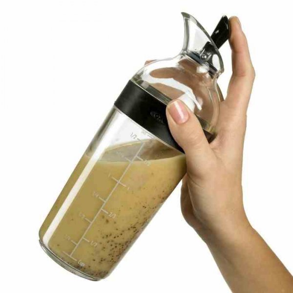OXO-Shaker do dressingów 350ml. Czarny, Good Grips