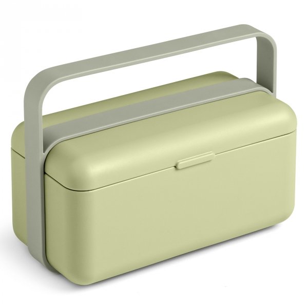 Lunchbox Bauletto, S, zielony, Create Collection