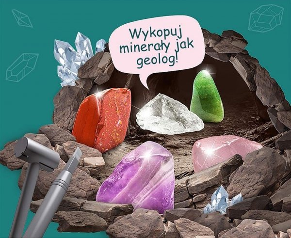 Zestaw Archeologiczny Minerały