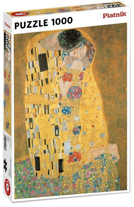Puzzle 1000 Elementów Piatnik - Klimt Pocałunek