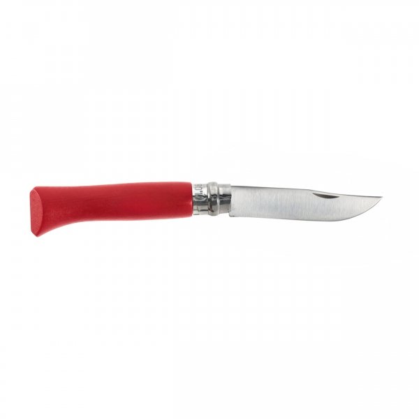Nóż Opinel Inox Origins 001981 czerwony w blistrze
