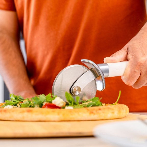 KitchenAid radełko do pizzy Porcelain White