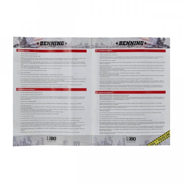 Wiatrówka Black Ops Benning 4,5 mm