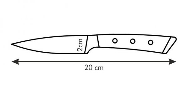 Nóż uniwersalny  AZZA 9cm Tescoma