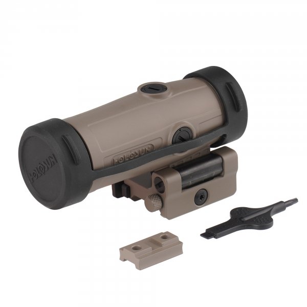 Powiększalnik Holosun HM3X FDE 3 x Magnifier Montaż Flip &amp; QD
