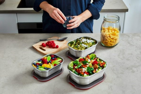 BB-Lunchbox stalowy 0,6l. Multifunction