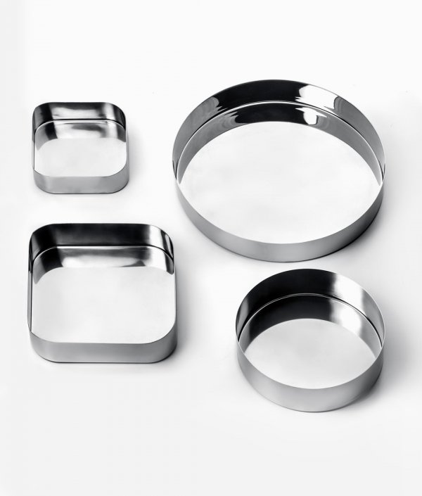 MEPRA-Podstawka/pojemnik kwadratowy 15cm, Stile