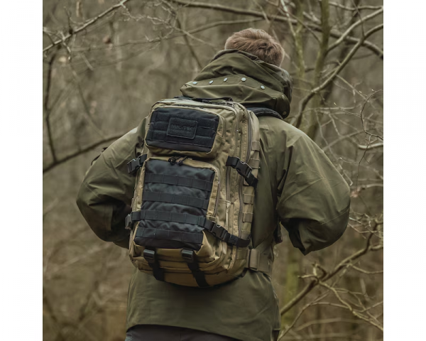 Plecak taktyczny Mil-Tec Small Assault Pack 20L - Ranger Green/Czarny (14002101)