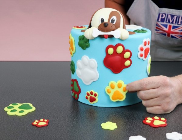 PME Zestaw 3 Foremek Psie łapki Z Tłokiem