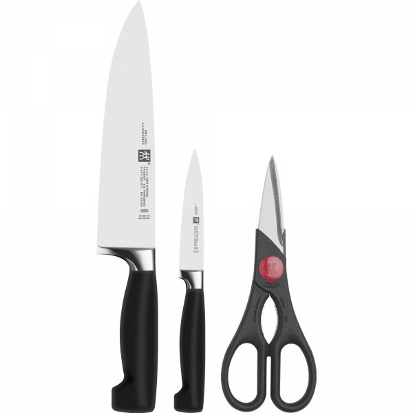 Zestaw 2 Noży + Nożyczki Four Star Zwilling