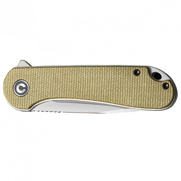 Nóż składany Civivi Elementum C907S olive micarta