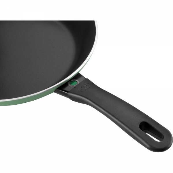 Patelnia Płytka 24 Cm Zielona Caprera Ballarini