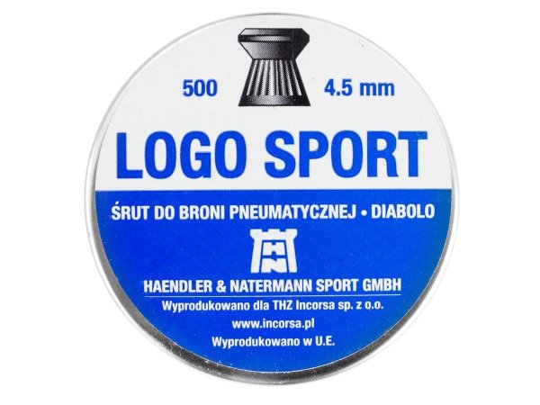 Śrut H&amp;N Logo Sport 4.5 mm - 500 szt.