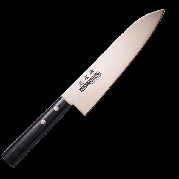 Nóż Masahiro Sankei Chef 180mm Czarny [35842]