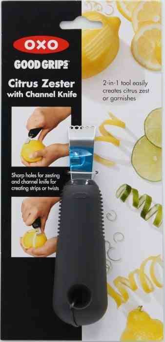 OXO-Zester do cytrusów czarny, Good Grips