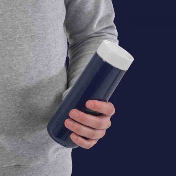 Lund London Kubek podróżny 350ml indygo/biały, Travel