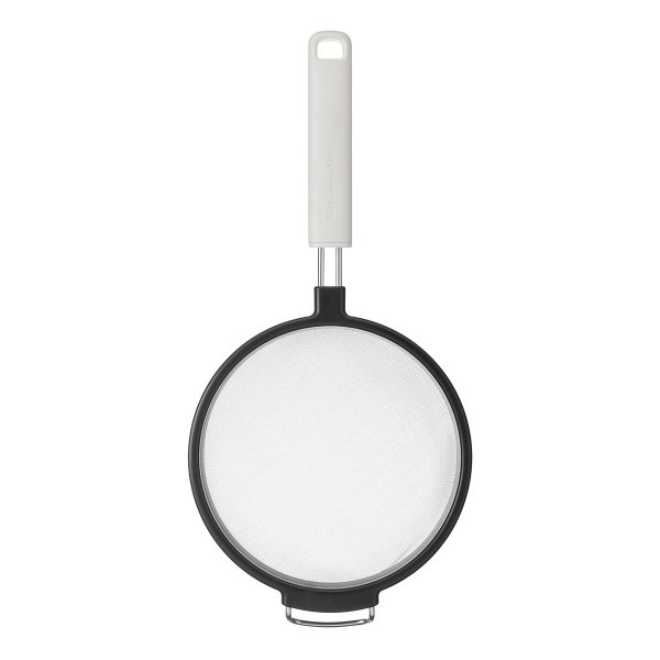 KitchenAid sitko kuchenne z uchwytem 17cm Porcelain White