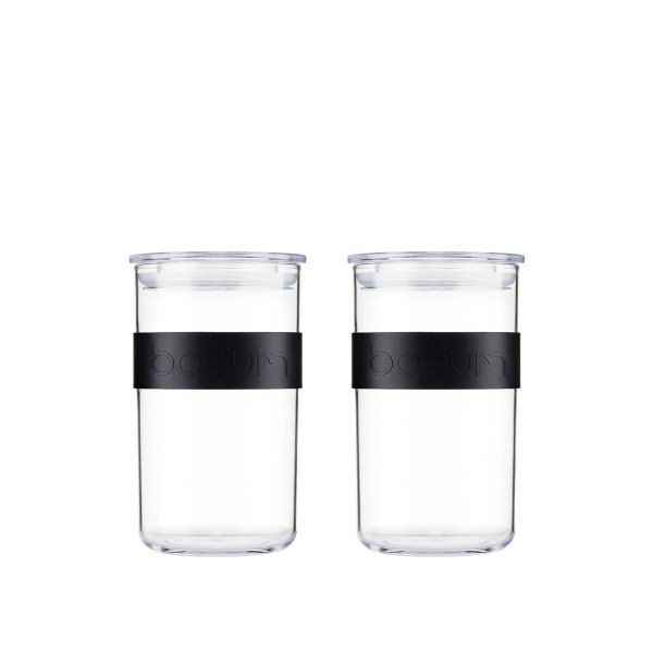 Bodum pojemniki do przechowywania 2 szt. Presso 1L Black