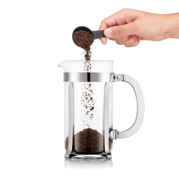 Bodum zaparzacz tłokowy french press Chambord 1L Chrome