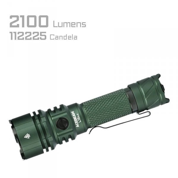 Latarka AceBeam L16 2.0 Green 2100 lm