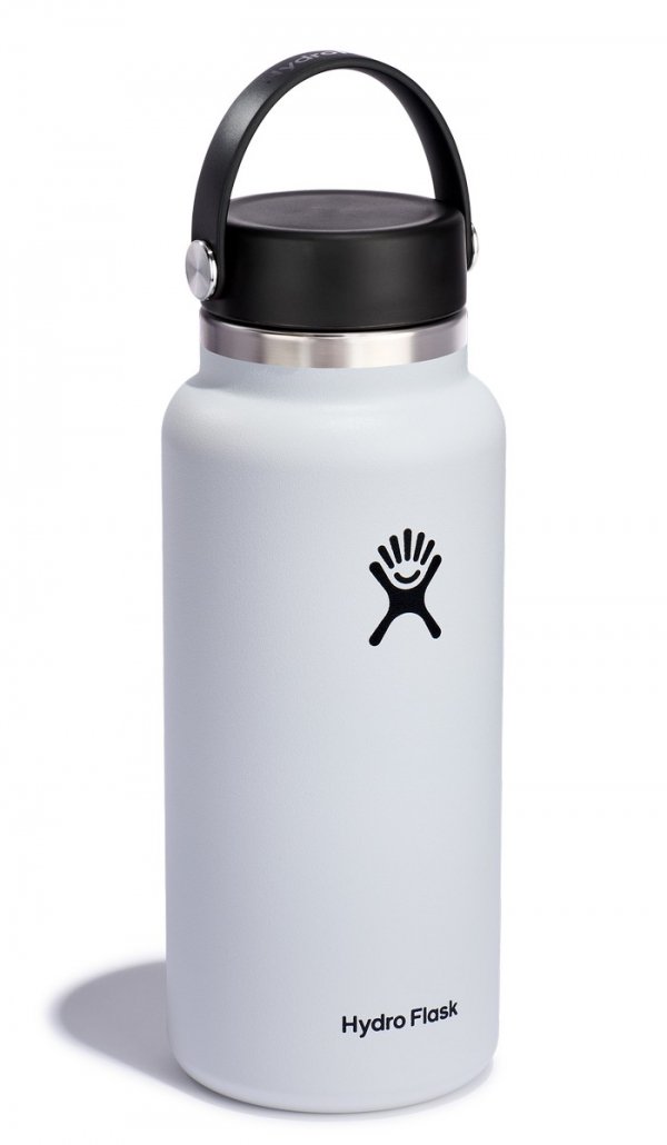 Hydro flask Butelka 32oz Wide Mouth 2.0 Flex Cap White