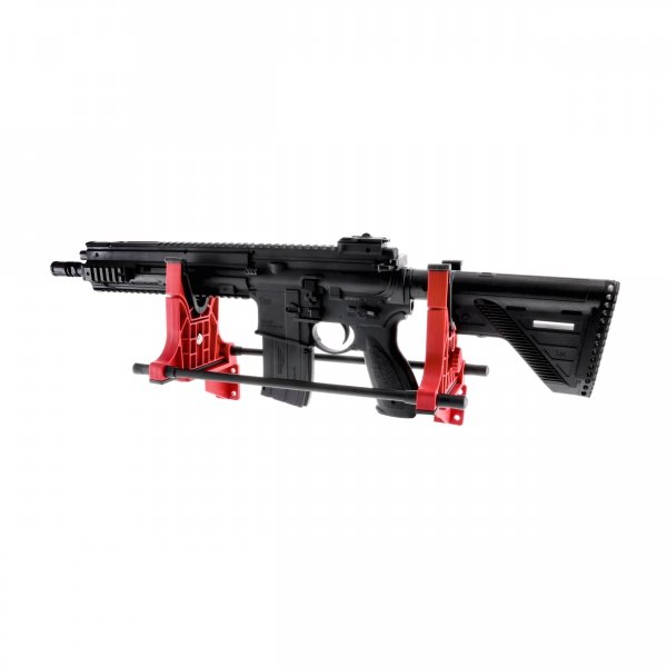 Podstawa stojak do czyszczenia RazorGun Adjustable z plastiku, czerwona