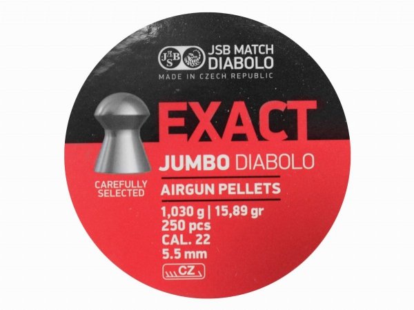 Śrut Diabolo JSB EXACT 5,51 mm 1op=250szt.