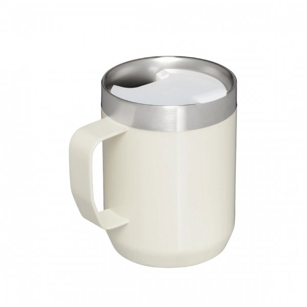 Kubek termiczny z pokrywką STANLEY The Stay-Hot Camp Mug 0,23 L Cream Gloss – Niezawodny Towarzysz