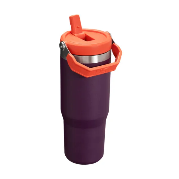 Stanley Kubek The IceFlow Flip Straw Tumbler 0,89L – Plum