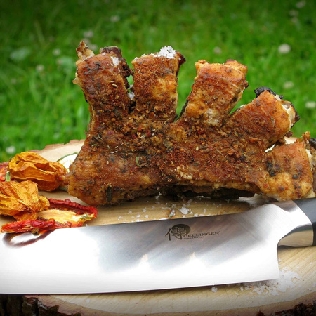 Nóż Dellinger CUBE EBONY WOOD Chiński Tasak 165 mm [XZ-B565]