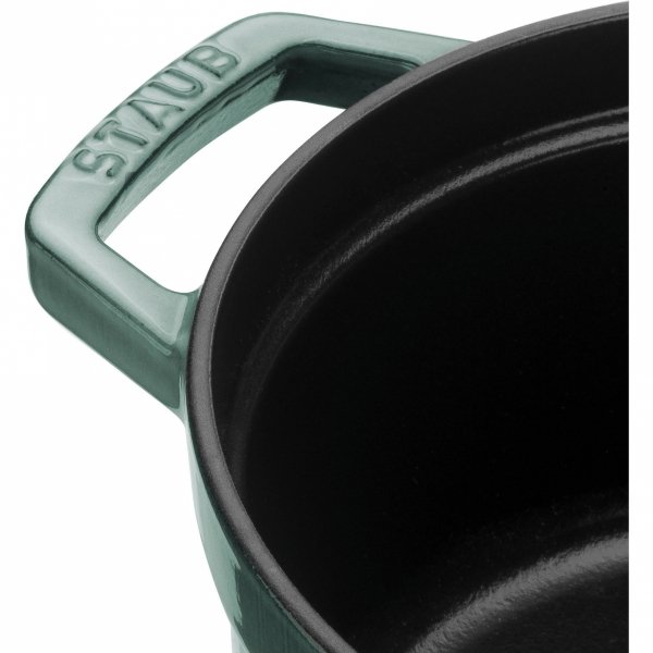Garnek żeliwny Okrągły 5.2 Ltr, Eukaliptusowy La Cocotte Staub