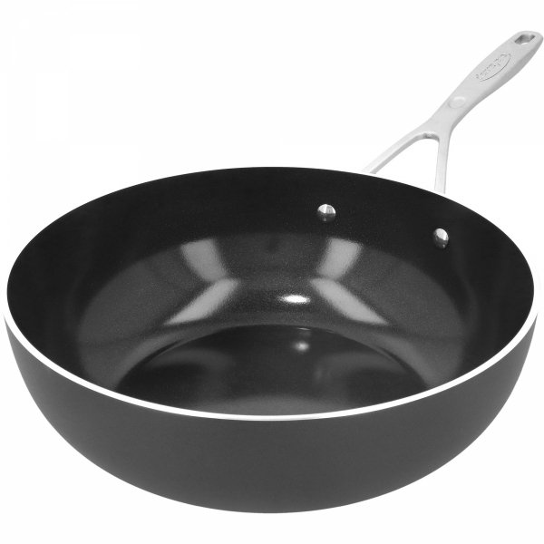 Wok Z Powłoką Ceraforce 28 Cm Alu Industry 3 Demeyere