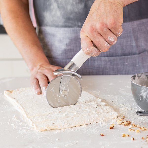 KitchenAid radełko do pizzy Porcelain White